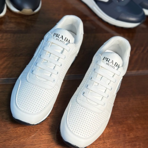 Replica Prada Casual Shoes For Men #1243289 $92.00 USD for Wholesale