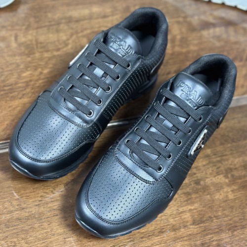 Replica Prada Casual Shoes For Men #1243291 $92.00 USD for Wholesale