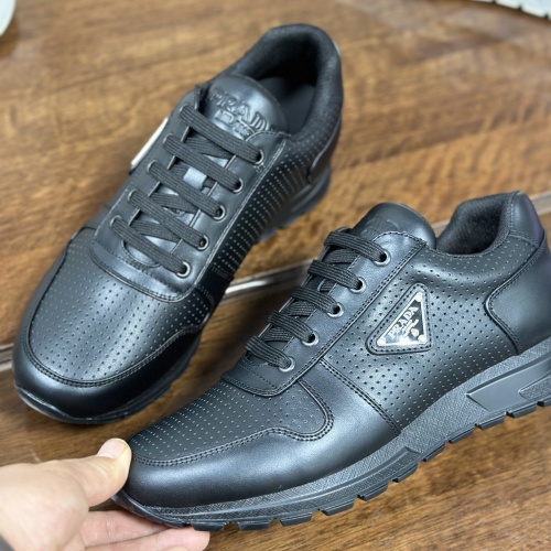 Replica Prada Casual Shoes For Men #1243291 $92.00 USD for Wholesale