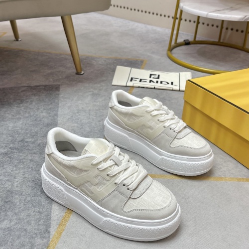 Replica Fendi Casual Shoes For Women #1243320 $105.00 USD for Wholesale