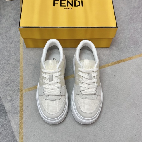 Replica Fendi Casual Shoes For Women #1243320 $105.00 USD for Wholesale