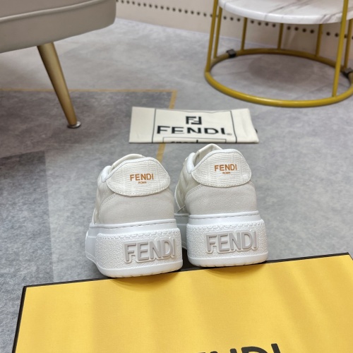 Replica Fendi Casual Shoes For Women #1243320 $105.00 USD for Wholesale