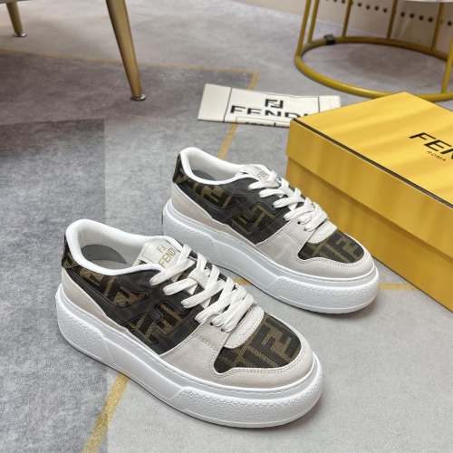 Replica Fendi Casual Shoes For Women #1243321 $105.00 USD for Wholesale