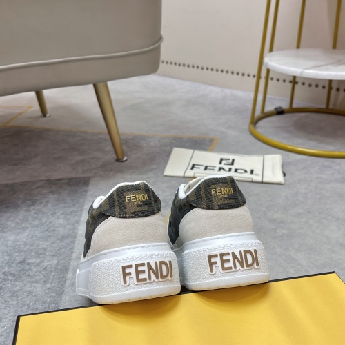 Replica Fendi Casual Shoes For Women #1243321 $105.00 USD for Wholesale