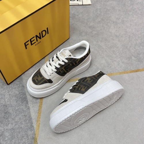 Replica Fendi Casual Shoes For Women #1243321 $105.00 USD for Wholesale