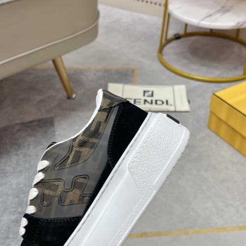 Replica Fendi Casual Shoes For Women #1243322 $105.00 USD for Wholesale