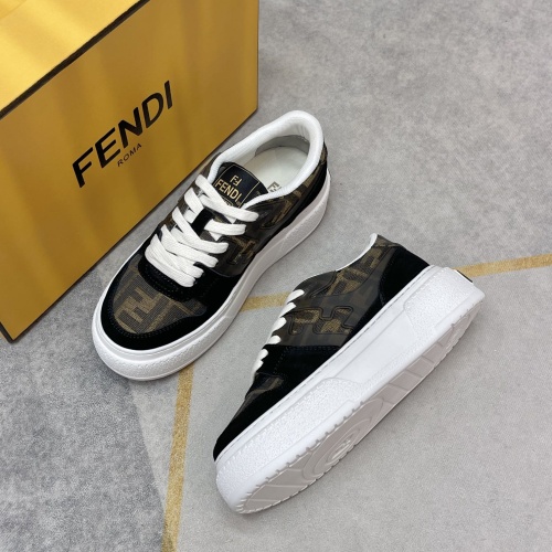 Replica Fendi Casual Shoes For Women #1243322 $105.00 USD for Wholesale