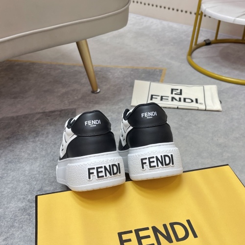 Replica Fendi Casual Shoes For Women #1243330 $112.00 USD for Wholesale