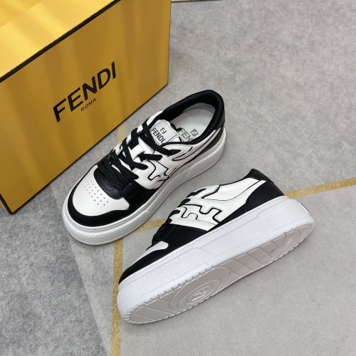 Replica Fendi Casual Shoes For Women #1243330 $112.00 USD for Wholesale