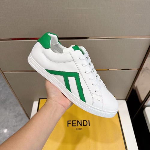 Replica Fendi Casual Shoes For Men #1243333 $68.00 USD for Wholesale