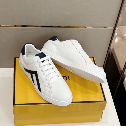 Replica Fendi Casual Shoes For Men #1243335 $68.00 USD for Wholesale