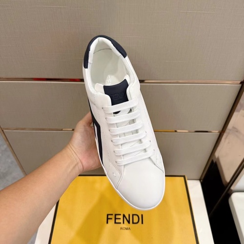 Replica Fendi Casual Shoes For Men #1243335 $68.00 USD for Wholesale