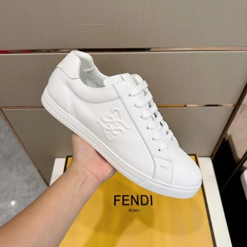 Replica Fendi Casual Shoes For Men #1243337 $68.00 USD for Wholesale