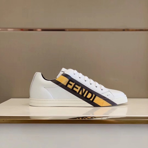 Replica Fendi Casual Shoes For Men #1243338 $80.00 USD for Wholesale