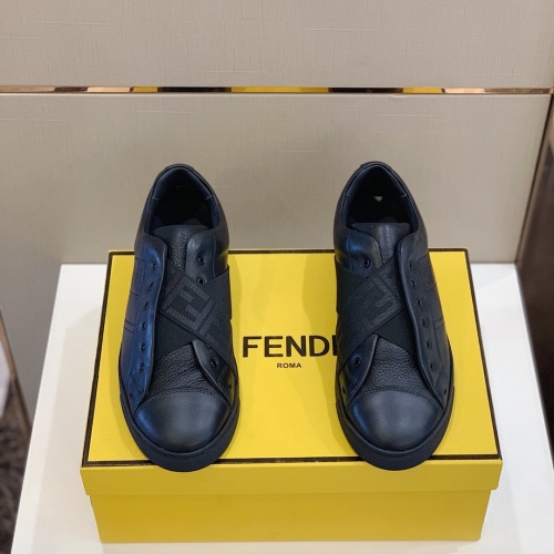 Replica Fendi Casual Shoes For Men #1243342 $72.00 USD for Wholesale