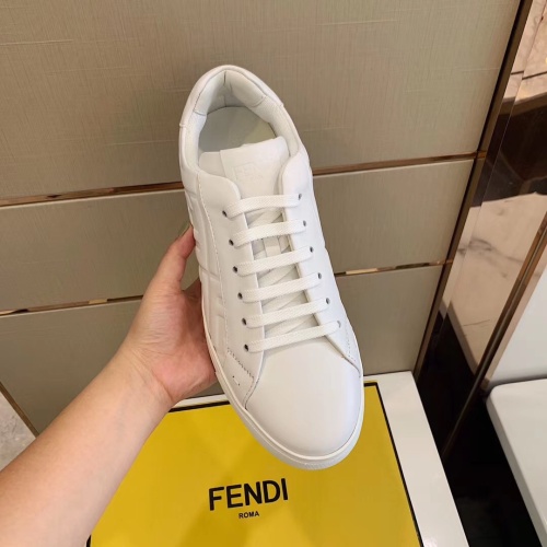 Replica Fendi Casual Shoes For Men #1243345 $72.00 USD for Wholesale