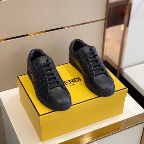 Replica Fendi Casual Shoes For Men #1243346 $72.00 USD for Wholesale