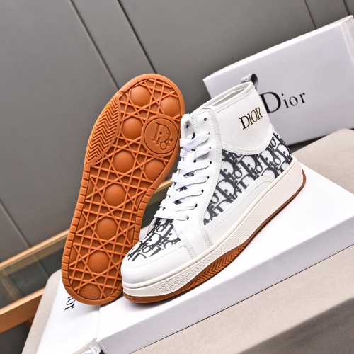 Replica Christian Dior High Top Shoes For Men #1243366 $82.00 USD for Wholesale