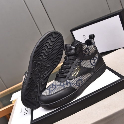 Replica Gucci High Tops Shoes For Men #1243369 $82.00 USD for Wholesale