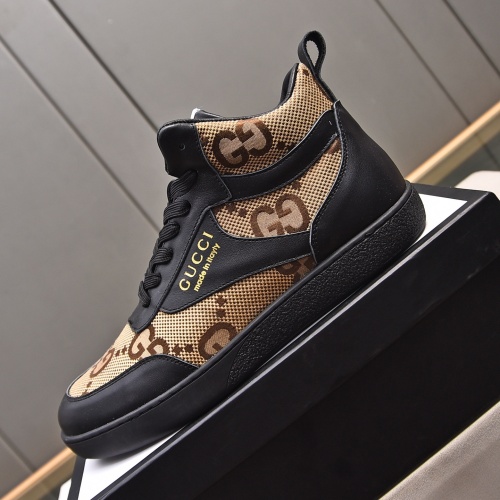 Replica Gucci High Tops Shoes For Men #1243370 $82.00 USD for Wholesale