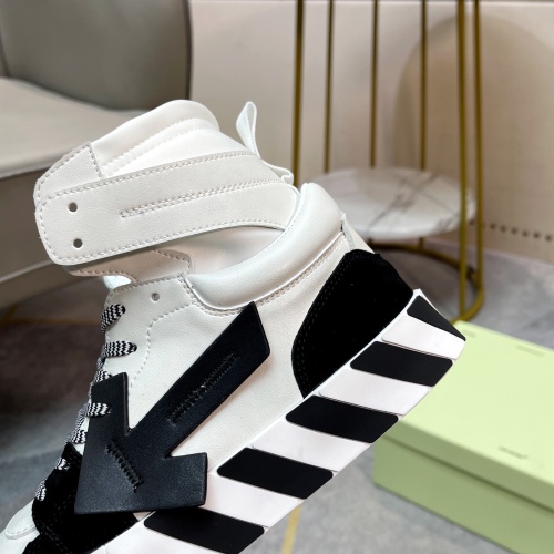 Replica Off-White High Tops Shoes For Men #1243395 $102.00 USD for Wholesale