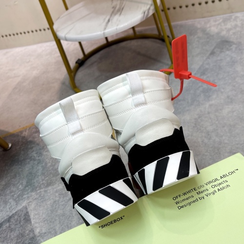 Replica Off-White High Tops Shoes For Men #1243395 $102.00 USD for Wholesale