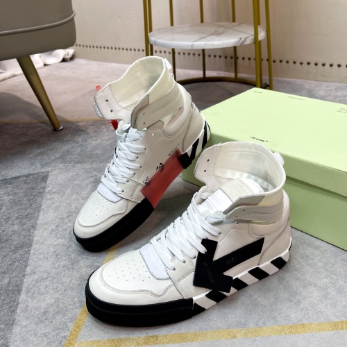 Off-White High Tops Shoes For Men #1243396 $102.00 USD, Wholesale Replica Off-White High Tops Shoes