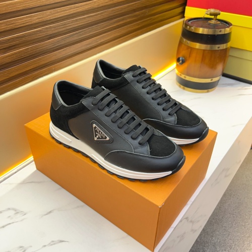 Replica Prada Casual Shoes For Men #1243405 $82.00 USD for Wholesale