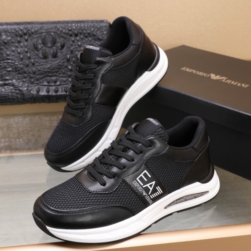 Armani Casual Shoes For Men #1243418 $88.00 USD, Wholesale Replica Armani Casual Shoes