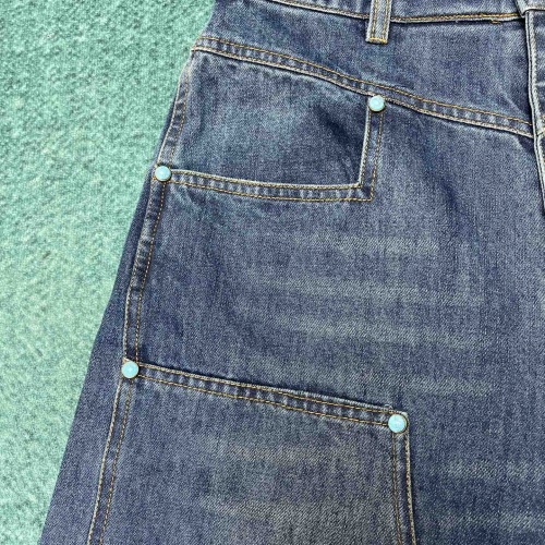 Replica Louis Vuitton LV Jeans For Unisex #1243420 $92.00 USD for Wholesale