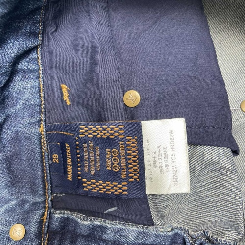 Replica Louis Vuitton LV Jeans For Unisex #1243420 $92.00 USD for Wholesale