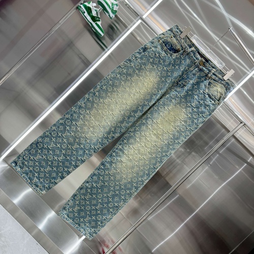 Replica Louis Vuitton LV Jeans For Unisex #1243428 $56.00 USD for Wholesale