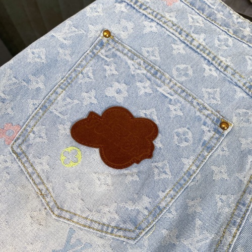 Replica Louis Vuitton LV Jeans For Unisex #1243433 $56.00 USD for Wholesale