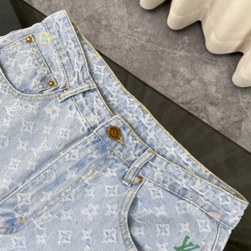 Replica Louis Vuitton LV Jeans For Unisex #1243433 $56.00 USD for Wholesale