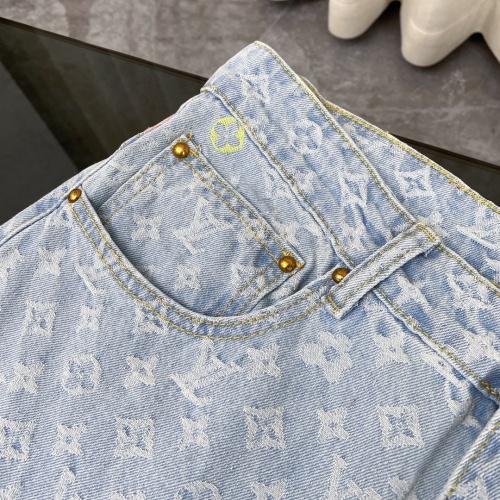 Replica Louis Vuitton LV Jeans For Unisex #1243433 $56.00 USD for Wholesale