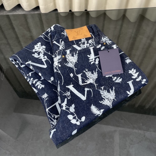 Replica Louis Vuitton LV Jeans For Unisex #1243438 $56.00 USD for Wholesale