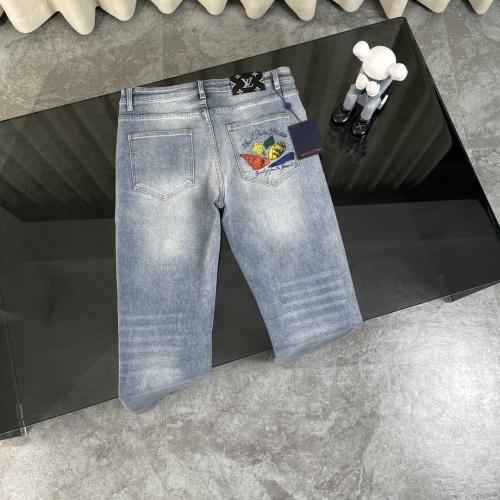 Replica Louis Vuitton LV Jeans For Unisex #1243441 $52.00 USD for Wholesale