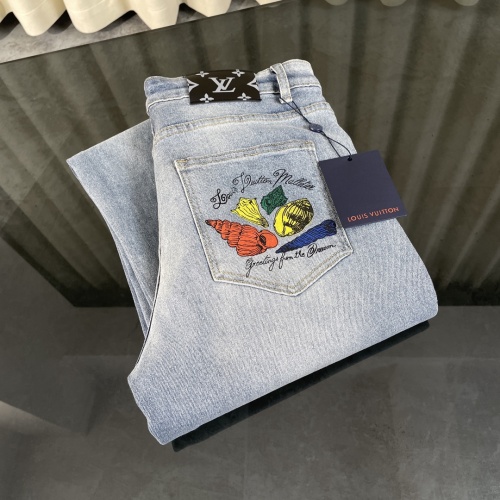 Replica Louis Vuitton LV Jeans For Unisex #1243441 $52.00 USD for Wholesale