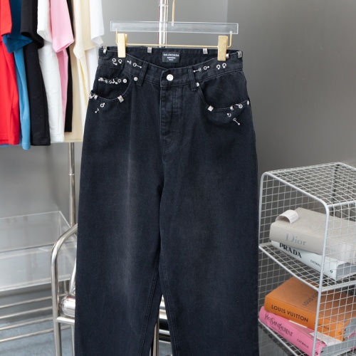 Balenciaga Jeans For Unisex #1243446 $80.00 USD, Wholesale Replica Balenciaga Jeans