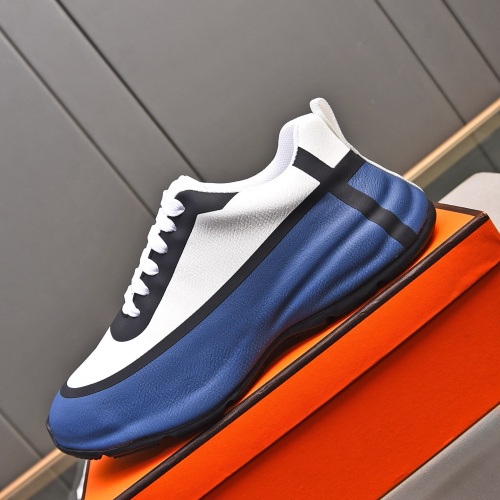 Replica Hermes Casual Shoes For Men #1243454 $100.00 USD for Wholesale