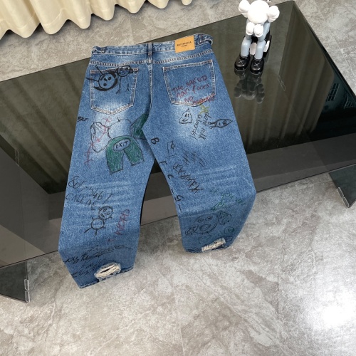 Replica Balenciaga Jeans For Unisex #1243455 $64.00 USD for Wholesale