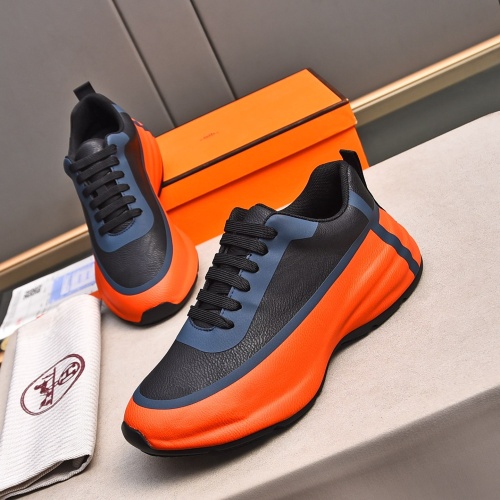 Replica Hermes Casual Shoes For Men #1243459 $100.00 USD for Wholesale