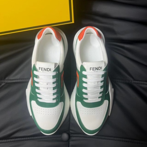 Replica Fendi Casual Shoes For Men #1243466 $85.00 USD for Wholesale