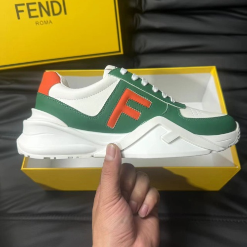 Replica Fendi Casual Shoes For Men #1243466 $85.00 USD for Wholesale