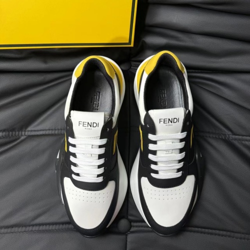 Replica Fendi Casual Shoes For Men #1243468 $85.00 USD for Wholesale