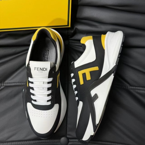 Replica Fendi Casual Shoes For Men #1243468 $85.00 USD for Wholesale