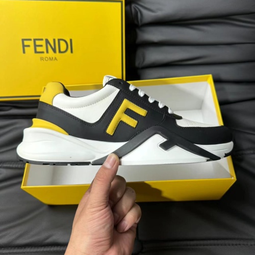 Replica Fendi Casual Shoes For Men #1243468 $85.00 USD for Wholesale