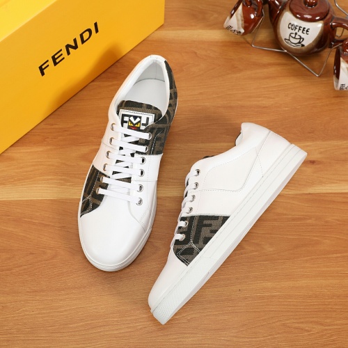 Replica Fendi Casual Shoes For Men #1243473 $68.00 USD for Wholesale