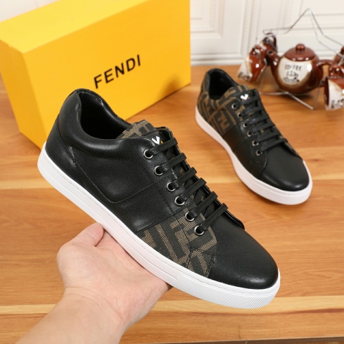 Replica Fendi Casual Shoes For Men #1243474 $68.00 USD for Wholesale