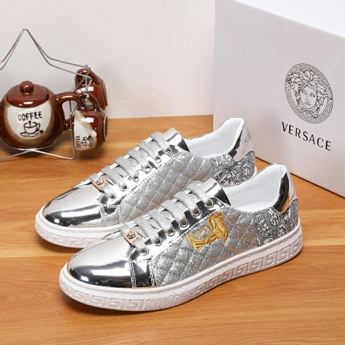 Versace Casual Shoes For Men #1243475 $68.00 USD, Wholesale Replica Versace Casual Shoes